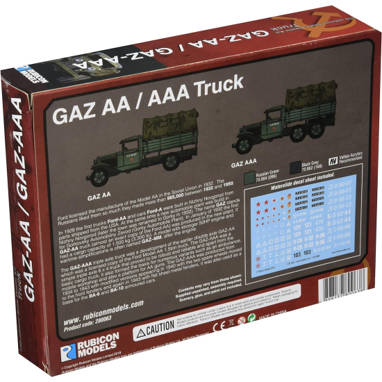 Rubicon Models 280063 - GAZ-AA / GAZ-AAA Truck